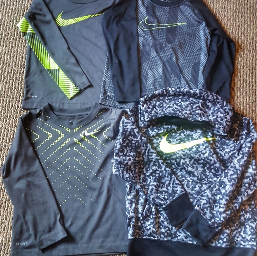 Boys Nike dri-fit shirts